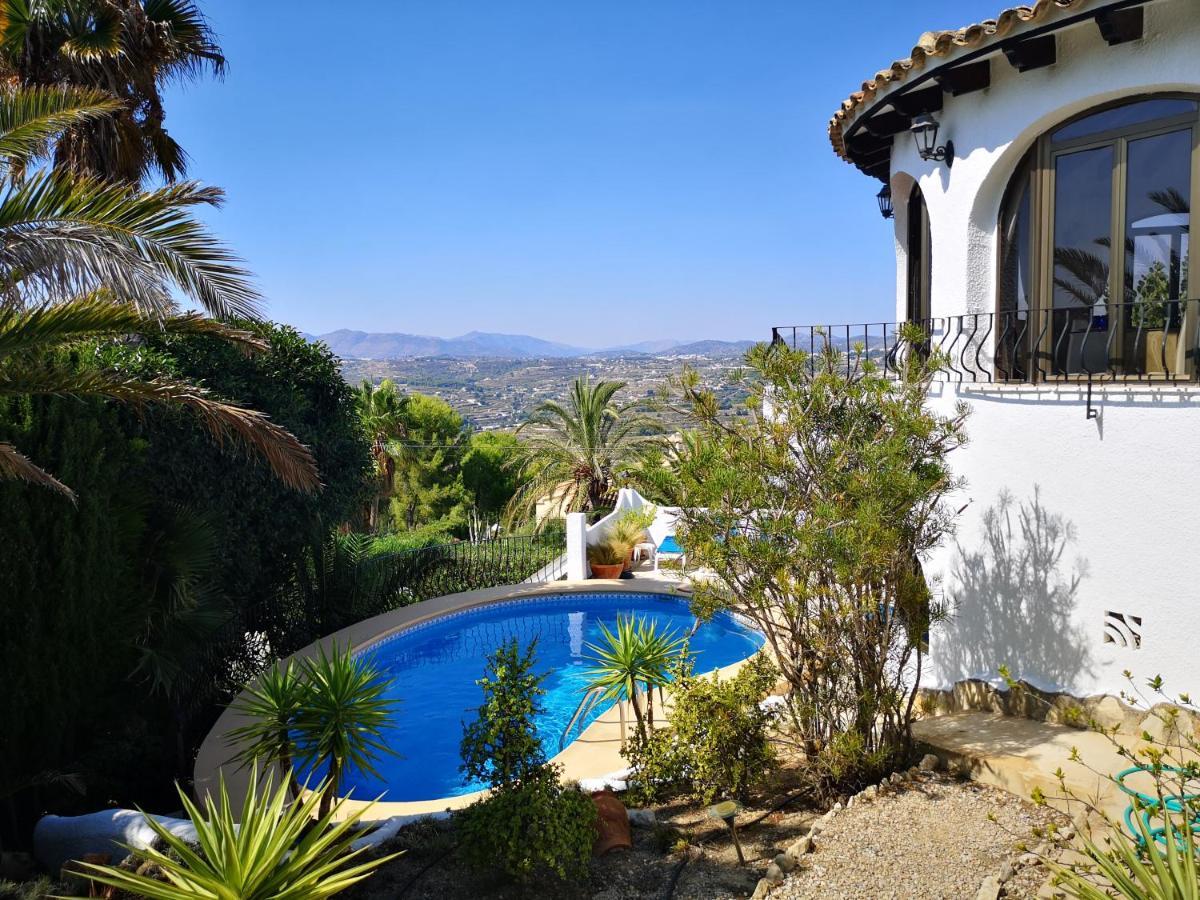 La Madrugada - Luxury Moraira Villa With Sea Views And Private Heated Pool Exterior photo
