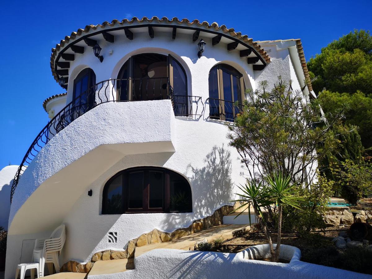 La Madrugada - Luxury Moraira Villa With Sea Views And Private Heated Pool Exterior photo