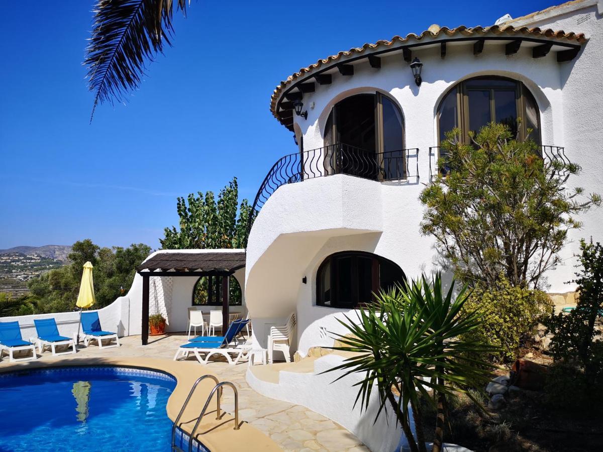 La Madrugada - Luxury Moraira Villa With Sea Views And Private Heated Pool Exterior photo